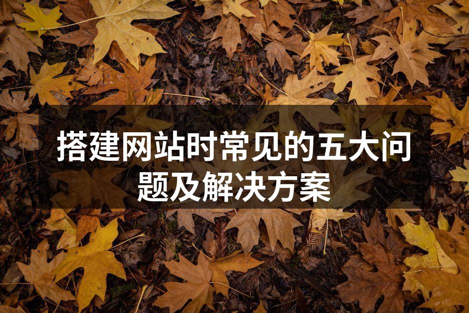 选择合适的域名至关重要
